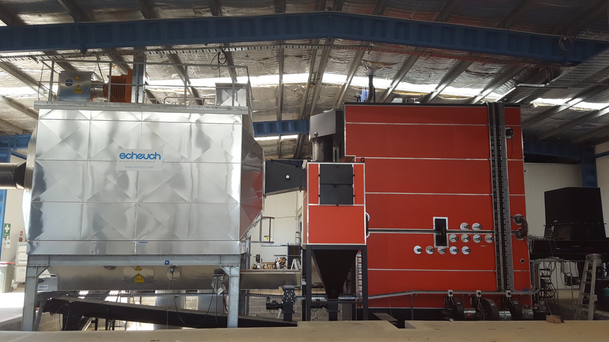 Family Fresh Farms biomass boiler