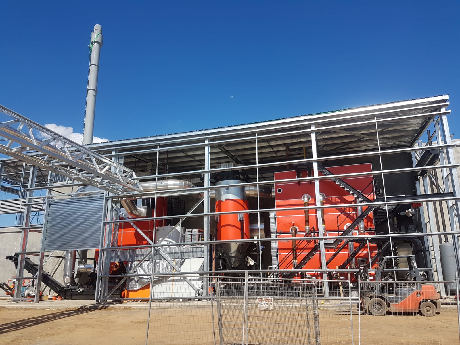 MSM Milling biomass steam boiler